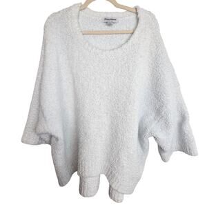 Tommy Bahama Island Soft Womens Fluffy Pullover Sweater Sz L Comfy Preppy Lounge